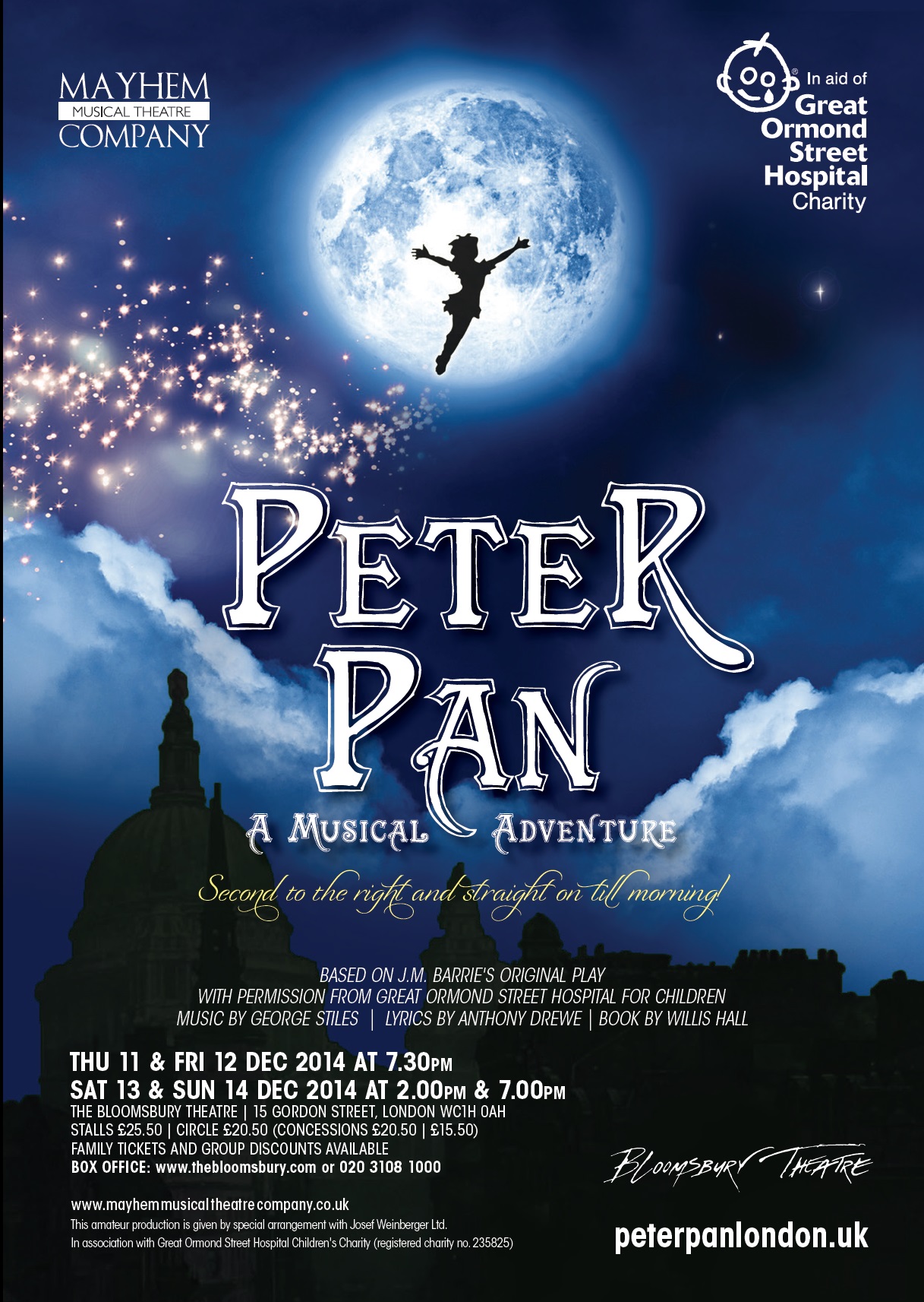 Peter Pan posters – Théatre Lapis